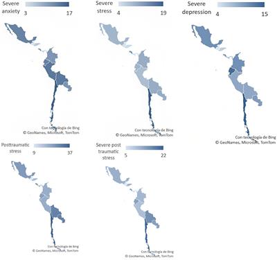 Prevalence of post-traumatic stress disorder risk post-COVID-19 in 12 countries in Latin America: a cross-sectional survey
